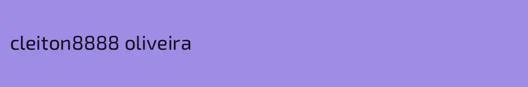 cleiton8888 oliveira